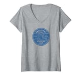 Womens Smallfoot Adventure Club V-Neck T-Shirt