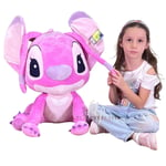 Angel 70cm Peluche XXL Géant Avec Son Disney Lilo & Stitch Adultes Enfants