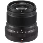 Fujifilm XF 50mm f2 R WR Standard Prime Lens Black