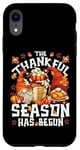 iPhone XR Thankful Fall Gnomes For Autumn And Pumpkin Spice Lover Case