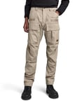 G-STAR RAW Pantalon Cargo 3D Regular Tapered Homme ,Gris (elephant skin D23636-D384-G106), 35W / 34L