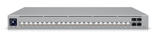 Ubiquiti UniFi Pro HD 24 PoE L2/L3 2.5G Ethernet (100/1000/2500) Strömförsörjning via Ethernet (PoE) stöd 1U Grå