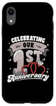 iPhone XR 1st Wedding Anniversary Celebrating 1 Year Matching Gift Case