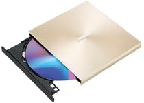 ZenDrive U9M Slimline 8x External USB DVD Writer, Gold - SDRW-08U9M-U/GOLD/G/AS