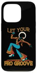 iPhone 13 Pro Let Your Fro Groove Retro 70s Music Afro Disco Funky Case