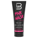 L3VEL3 Pink Mask - Deeply Cleanses and Purifies Skin - Unclogs Pores - Reduces Breakouts - Leaves Skin Soft, Smooth and Clear - Delivers Instant Results - Suitable for Sensitive Skin - 250 ml