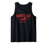 Bruce Lee Red Live A Life Worth Remembering Tank Top