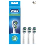 Oral-B Dual Clean Electric Toothbrush Replacement Brush Heads Pack of 3 - EB4173