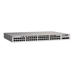 CISCO Cisco Catalyst 9200L - Network Essentials commutateur C3 Géré 48 x 10/100/1000 + 4 SFP+ 10 Go (liaison montante) Montable sur rack