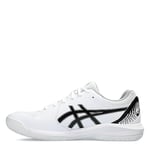 ASICS Homme Gel-Dedicate 8 Padel Sneaker, White/Black, 40 EU