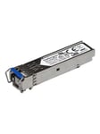 StarTech.com MSA-yhteensopiva Gigabit-kuitu-SFP-lähetin-vastaanotinmoduuli - 1000Base-BX (ylösvirtaus) - SM LC - 10 km - SFP (mini-GBIC) lähetinvastaanotinmoduuli - Gigabit Ethernet