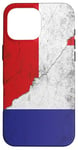 Coque pour iPhone 16 Pro Max Drapeaux France et Monaco - Français Monacan