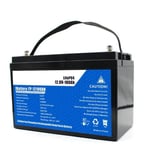 Batterie, 24V, 100AH, pour solaire, lithium, noir