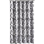 Serbia - 1pc Rideau de douche 200x240 cm (LxH), anti-moisissure antibactérien hydrofuge doublure des rideaux de douche tissu polyester doux Rideaux