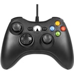 Manette Filaire Xbox 360 Gamepad Controller Manette Console pour PC/Android/TV Box, Noir