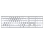 Apple Magic Keyboard avec Touch ID et pavé numérique (USB-C) - Blanc