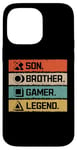 iPhone 14 Pro Max Son Brother Video Gamer - Legend Gaming Case