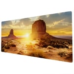 90x40cm EXTRA LARGE XXL Mouse Pad Mat Full Desk Red Rocky Desert Sunset Cool