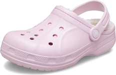 Crocs Ralen Lined Clog K, Ballerina Pink/Oatmeal, 10/11 UK Child