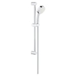 GROHE Tempesta Cosmopolitan 100 Ensemble barre de douche 2 jets Chromé 26076002