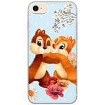 ERT GROUP Coque de téléphone Portable pour Iphone 7/8/ SE 2/ SE 3 Original et sous Licence Officielle Disney Motif Chip & Dale 003 adapté à la Forme du téléphone Portable, Coque en TPU