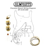 ALLPARTS EP-4139-000 Wiring Kit for Precision Bass