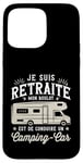 Coque pour iPhone 15 Pro Max Camping Car Papy Humour Camping Car Cadeau Campeur Retraite