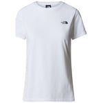 T-shirt The North Face  TEE SHIRT SIMPLE DOME BLANC - TNF WHITE - M