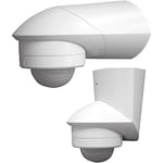 Grothe, 5167041 Mouvement, Avec 360 degrés à 230 V, sur le mur, IP55, McGard à WS BM 360-white