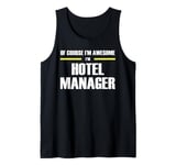 "The Original Awesome" Hotel Manager Tank Top