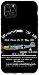 Coque pour iPhone 11 Pro Max Messerschmitt Fighter Art Historic: Aviation Legends