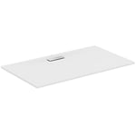 Ideal Standard Receveur de Douche Ultra Flat New Rectangulaire 140 x 80 cm Ultra-plat Hauteur 2,5 cm Acrylique Blanc Mat T4470V1