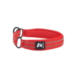 Feel Active Padded Slip Hundhalsband R&ouml;d (1,5 x 25-35cm)