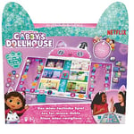 Spin Master Games 6068673 Gabby's Dollhouse Meow Tastic Board Game for The Popular Preschool Series on Netflix, for 2-4 Players, Ideal for Children from 4 Years