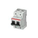 ABB - Disjoncteur 63A 2P 5KA spécial photovoltaïque tension dc S802PV-SP63 G147135