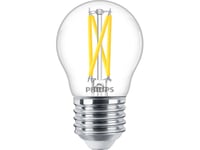 Philips Philips Master Value Led Krone Dimtone 1,8W (25W) E27 927 P45 Klar Glas