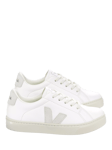 VEJA Kids' Esplar Leather Trainers, White