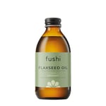 Fushi Organic Flax Seed Oil 100ml | Fresh & Cold Pressed | Rich in Omega 3 Essential Fatty Acids| Best for Inner Health, Dry Skin | Made from English Grown Seeds | | Ethical & Vegan | Made in The UK