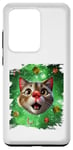 Coque pour Galaxy S20 Ultra Space Cat Renne, Bad Tacky Ugly Christmas