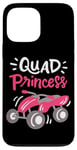 Coque pour iPhone 13 Pro Max Femme Quad Lover ATV Rider Offroad Quad Bike