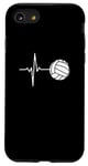 iPhone SE (2020) / 7 / 8 Volleyball Volleyball Player Heartbeat Volleyball Lover Case