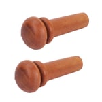 (Type B)2x High Quality Jujube Wood Violin Tail Endpin Musical Instrument HOT