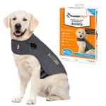 ThunderShirt Gilet Anti-anxiété pour Chiens, Taille XL, Gris chiné Classique