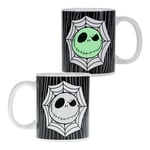 Paladone Disney Jack Skellington Glow in the Dark Mug - Collectible Gift for Nightmare Before Christmas Fans - 300 ml (10 fl oz) Ceramic Mug