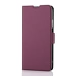 Wave Book Case suojakuori Honor X7a smoky sangria