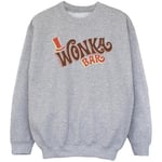 Sweat-shirt enfant Willy Wonka  Bar Logo