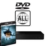 Panasonic Blu-ray Player DP-UB159 MultiRegion for DVD 4K & Black Hawk Down UHD