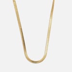 Katie Loxton The Curated Collection Ciana Snake Gold-Plated Chain Necklace