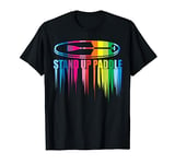 Great Colorful SUP Board & Retro Stand Up Paddle Gift T-Shirt