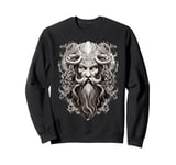 Odin Woden Wodan Wotan Odhin All-Father God of Wisdom War Sweatshirt